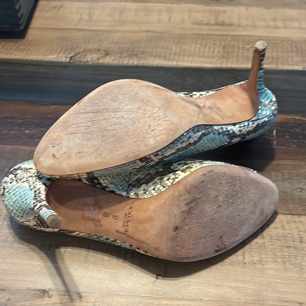 Coach Python Heels - image 5